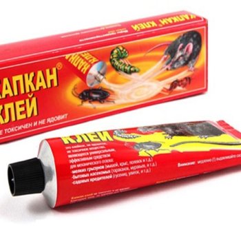 Клей от грызунов 135гр Капкан тюбик (60)
