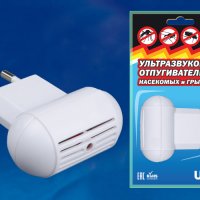 Отпугиватель насекомых и грызунов Uniel UDR-E10 30м2 белый (10)