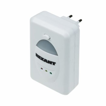 Ультразвуковой отпугиватель грызунов, пауков, тараканов, муравьев, моли LED 60м² 220В Rexant (100)