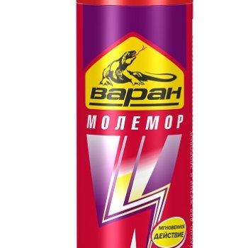 Аэрозоль от моли Варан Молемор 180мл Лаванда (24)