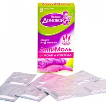 Пластины от моли Домовой 8шт Лаванда (100)