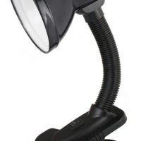 Светильник настольный прищепка Е27 Ultraflash UF-320 C02 черный 60Вт (42)