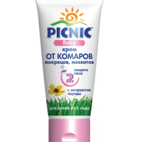 Крем от комаров 40мл Picnic Baby защита д/детей (12)