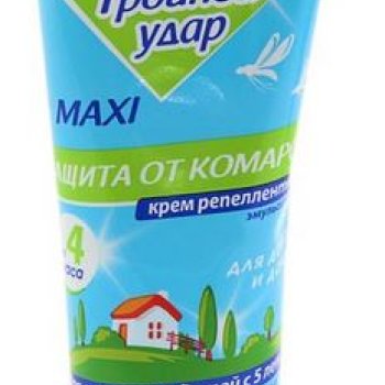 Крем от комаров Домовой 75мл ТройнойУдар пихта(36)