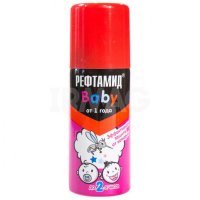 Рефтамид аэр Baby 100мл для всей семьи комар,мошка (15)