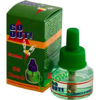 Жидкость от комаров Go Out 30ночей 30мл без запаха (24)