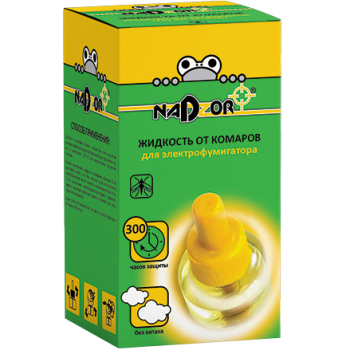 Жидкость от комаров Nadzor 30ночей 30мл без запаха (24)