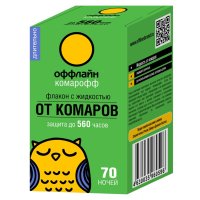 Жидкость от комаров Комарофф Длительно 70ночей 45мл без запаха (24)