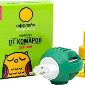 Комплект от комаров Комарикофф Бережно 45ночей 30мл Детский без запаха (16)