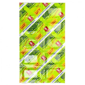 Пластины от комаров Mosquitall 10шт универсальная защита (288)