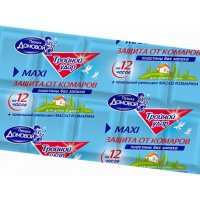 Пластины от комаров Домовой 10шт Тройной удар (300)