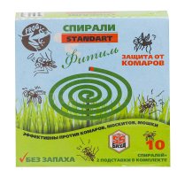 Спирали от комаров Frog 10шт без запаха зеленые (60)