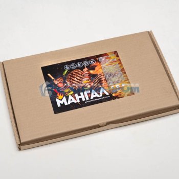 Мангал Стандарт 500х300х500х0,7мм коробка (5)
