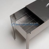 Мангал-коптильня Стандарт 400х240х400х0,7мм коробка (5)