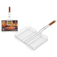 Реш-гриль глубокая 40х27х5 Ecos RD-103D хромир сталь (12)