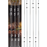 Шампур Плоский Набор 45см 6шт в блистере Ecos (24)