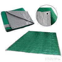 Тент хозяйственный универсальный T-4x4 размер: 4x4м, плотность: 60г/м2  (зелёный) Ecos акция (15)