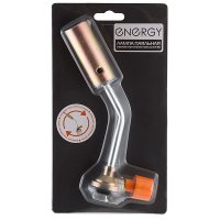 Горелка Energy GT-03 широкое сопло 20х4х6,9см цанг захват, ручн поджиг блистер (30)