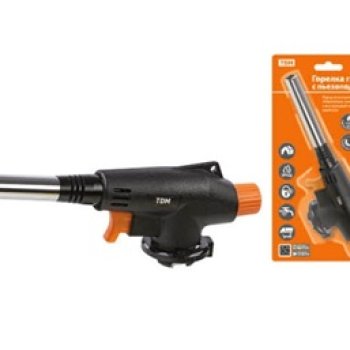 Горелка ТДМ удлин. ствол регулятор подачи пьезоподжиг BL1 (100