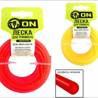 Леска для триммера 4,0мм 15м круглая ON (150)