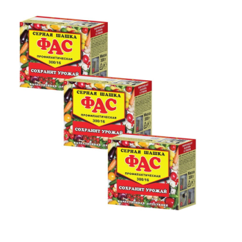 Шашка серная Фас профилактическая 300гр 16таблеток (20)