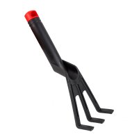 Грабли 3-х зубые 27,5х7,8см Нейлон Еврогарант (12/72)