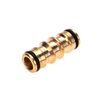 Двойник для быстросъёмного соединения латунный Четыре Сезона (96)