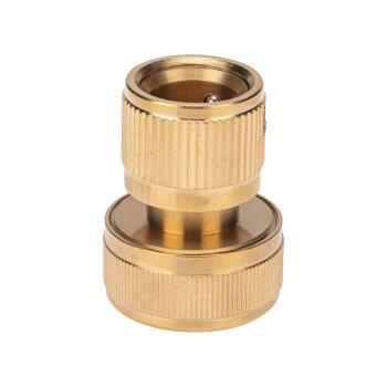 Коннектор для шланга быстросъёмный 3/4 латунный Четыре Сезона