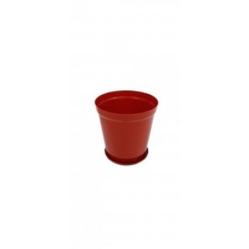 Кашпо с поддоном 1.5л терракот (30)