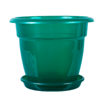 Кашпо с поддоном 2.5л мятный (30)
