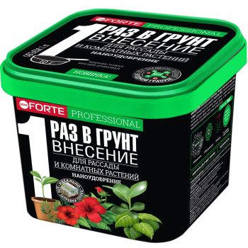 Наноудобрение сухое Bona Forte 1л д/комнатных растений, рассады, теплиц, грядок 1л ведро (12)