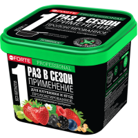 Удобрение сухое гранулир Bona Forte д/клубники пролонгированное с биодоступн кремнием 1л ведро (12)