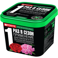 Удобрение сухое гранулир Bona Forte для пионов и роз пролонгир с биодоступн кремнием 1л ведро (12)