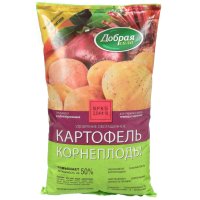 Удобрение сухое Добрая сила 0,9кг Картофель-Корнеплоды (12)