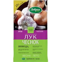 Удобрение сухое Добрая сила 0,9кг Лук-Чеснок (12)