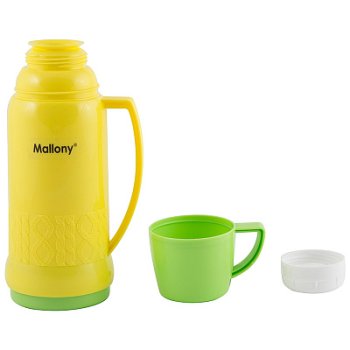 Термос 0,45л стекл колба, пластик корпус Fiala (24)