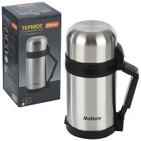 Термос 1,0л нержав широкое горло (12)