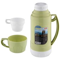 Термос 1,0л стекл колба, пластик корпус Mallony Valente (12)