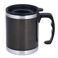 Термос-кружка 0,40л вакуумная нержав  3 цвета (48)