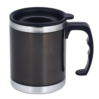 Термос-кружка 0,40л вакуумная нержав  3 цвета (48)