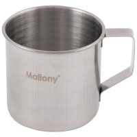 Кружка 250мл нержав сталь Mallony (80)