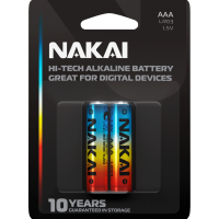 Батарейка LR 3 NAKAI Hi-Tech 2xBL (24/240)
