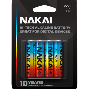 Батарейка LR 3 NAKAI Hi-Tech 4xBL (48/480)