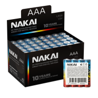 Батарейка LR 3 NAKAI Hi-Tech б/б 4S 40Box (480)
