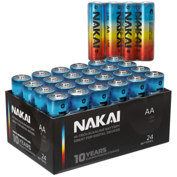 Батарейка LR 6 NAKAI Hi-Tech б/б 24Box (480)