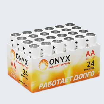Батарейка LR 6 ONYX б/б 24Box (480)
