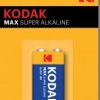 Батарейка 6LR61 Kodak Max 1xBL (10/200) *(3669)(2850) =887930952858=