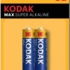 Батарейка LR 6 Kodak Max 2xBL (40/200)