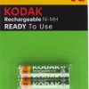 Аккумулятор NiMh R 3 850мАч Kodak 2xBL (20) заряженные