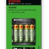 Зарядное устройство Kodak USB (+4*R6 2700mAh) (6/48)
